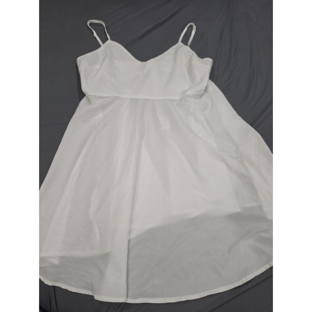 White Impression W Blouse Top Shirt Size L #108
